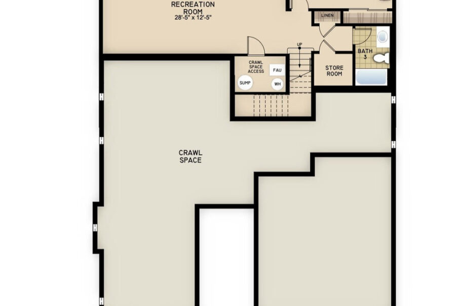 The Aspen – 1.1 Floor Plan Photo